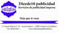 100 Tarjetas de visita color intensidad baja por las dos caras: 10,00 €